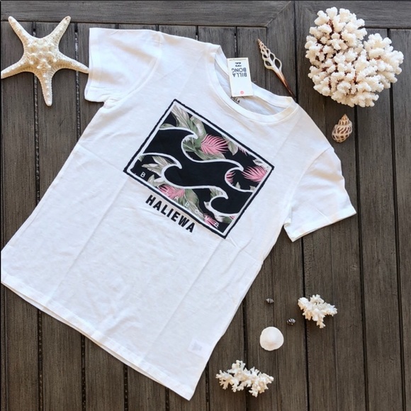 🌴🔆BILLABONG- HI FLORAL TEE SHIRT🔆🌴 - Picture 2 of 6